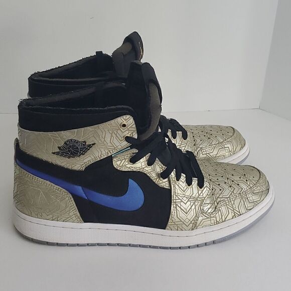 Nike Air Jordan 1 High Zoom Air CMFT Gold Laser DQ0659-700, Men's Size 12 - Picture 1 of 15